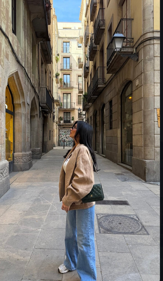 ÉLISE Bomberjacke | beige