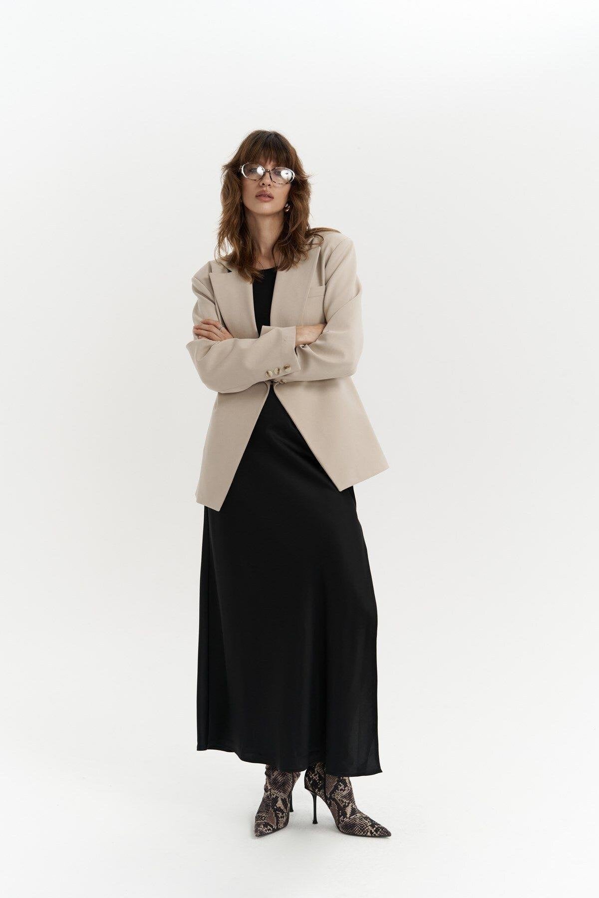 taillierter Aveline Blazer | hellbeige