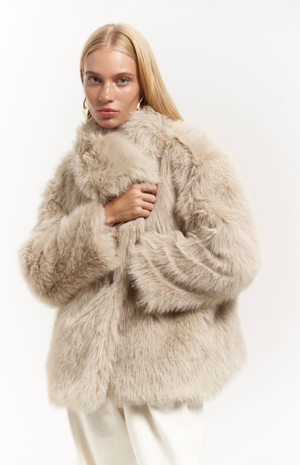 Jacke | beige