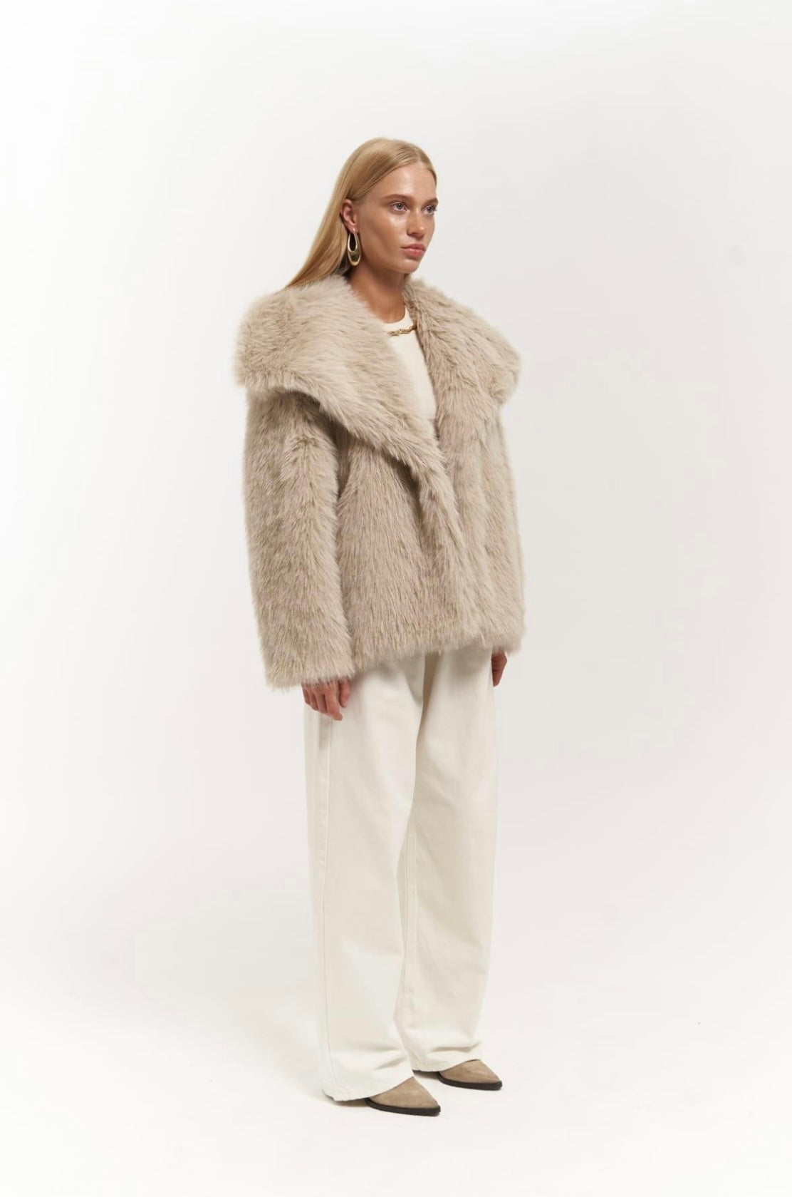 Jacke | beige