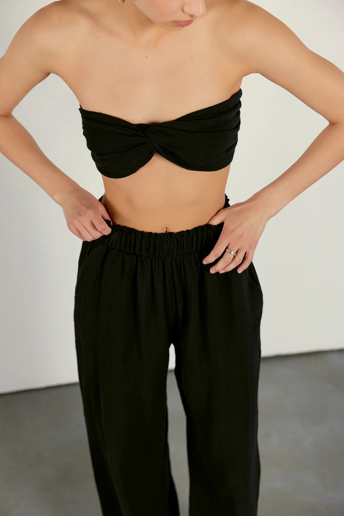Bustier | schwarz