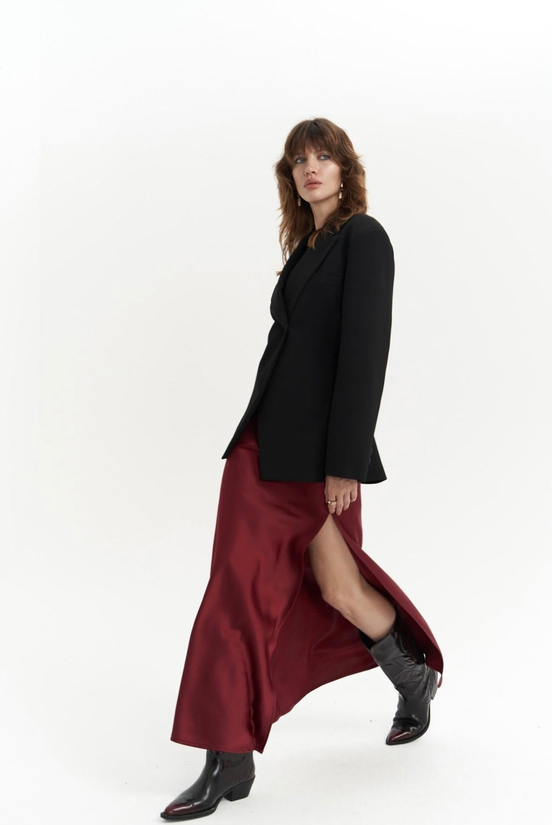 taillierter Aveline Blazer - schwarz