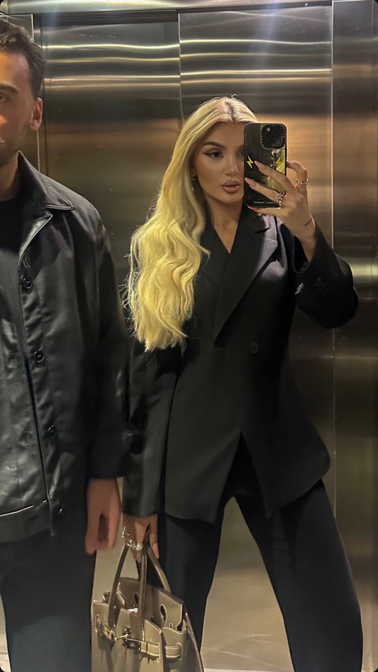 taillierter Aveline Blazer - schwarz