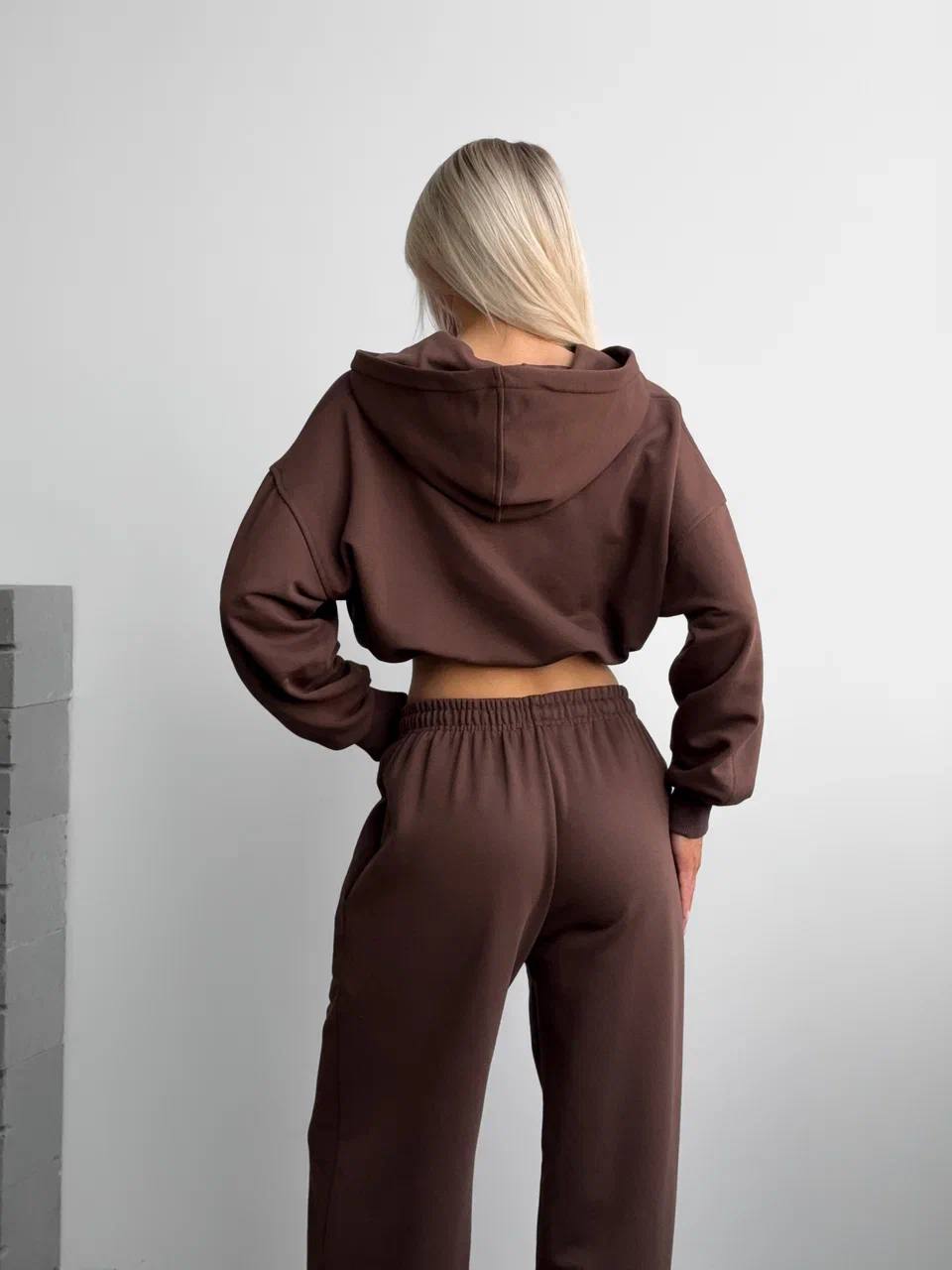 Zweiteiler Lounge-Set | braun