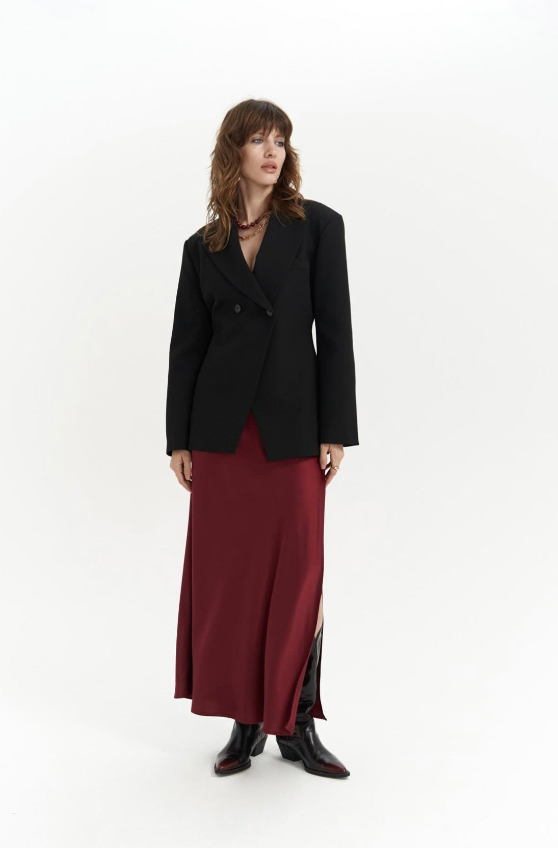 taillierter Aveline Blazer - schwarz