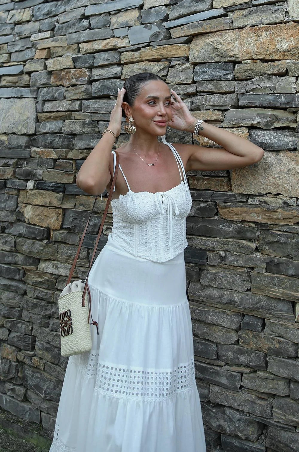 Bustier-Top – weiss