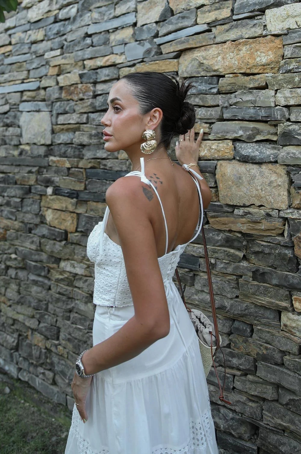 Bustier-Top – weiss
