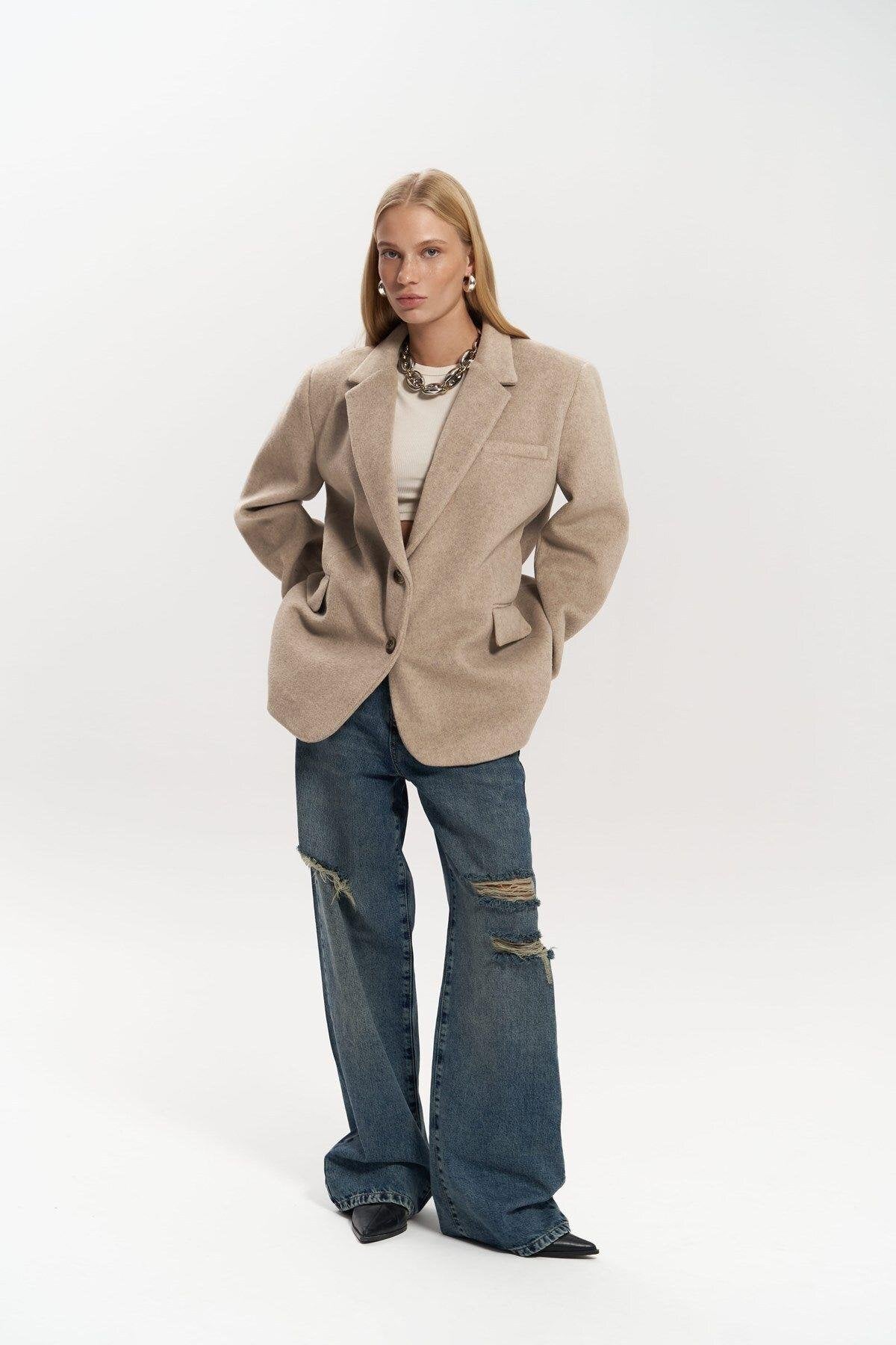 Winterblazer | beige