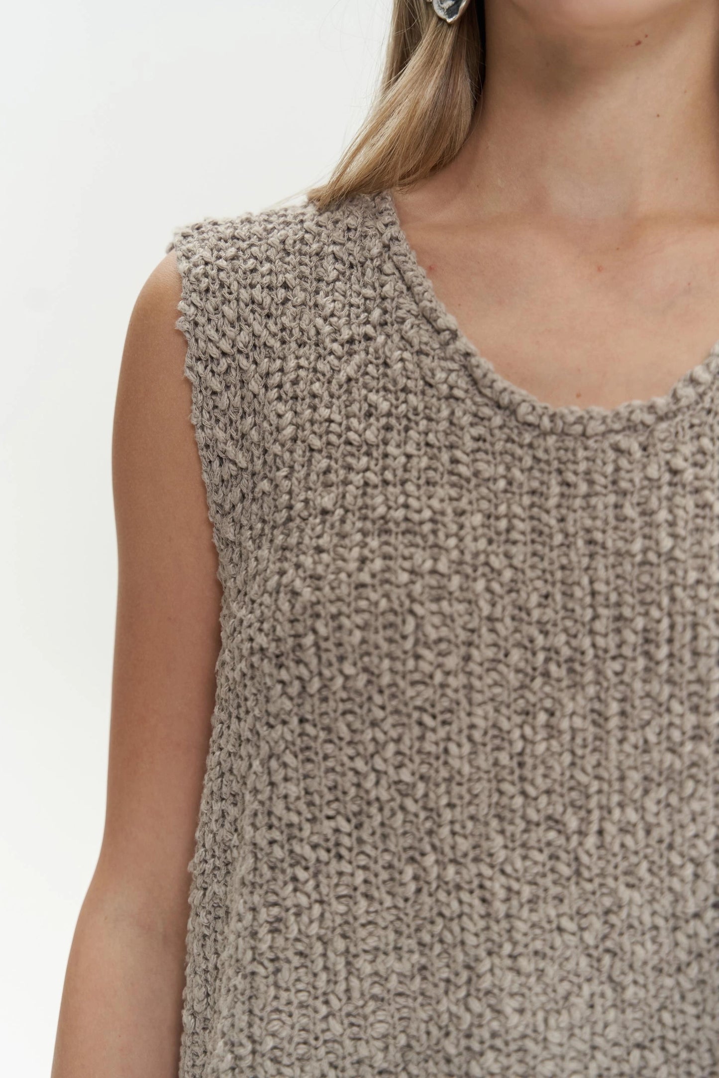 Stricktop | taupe