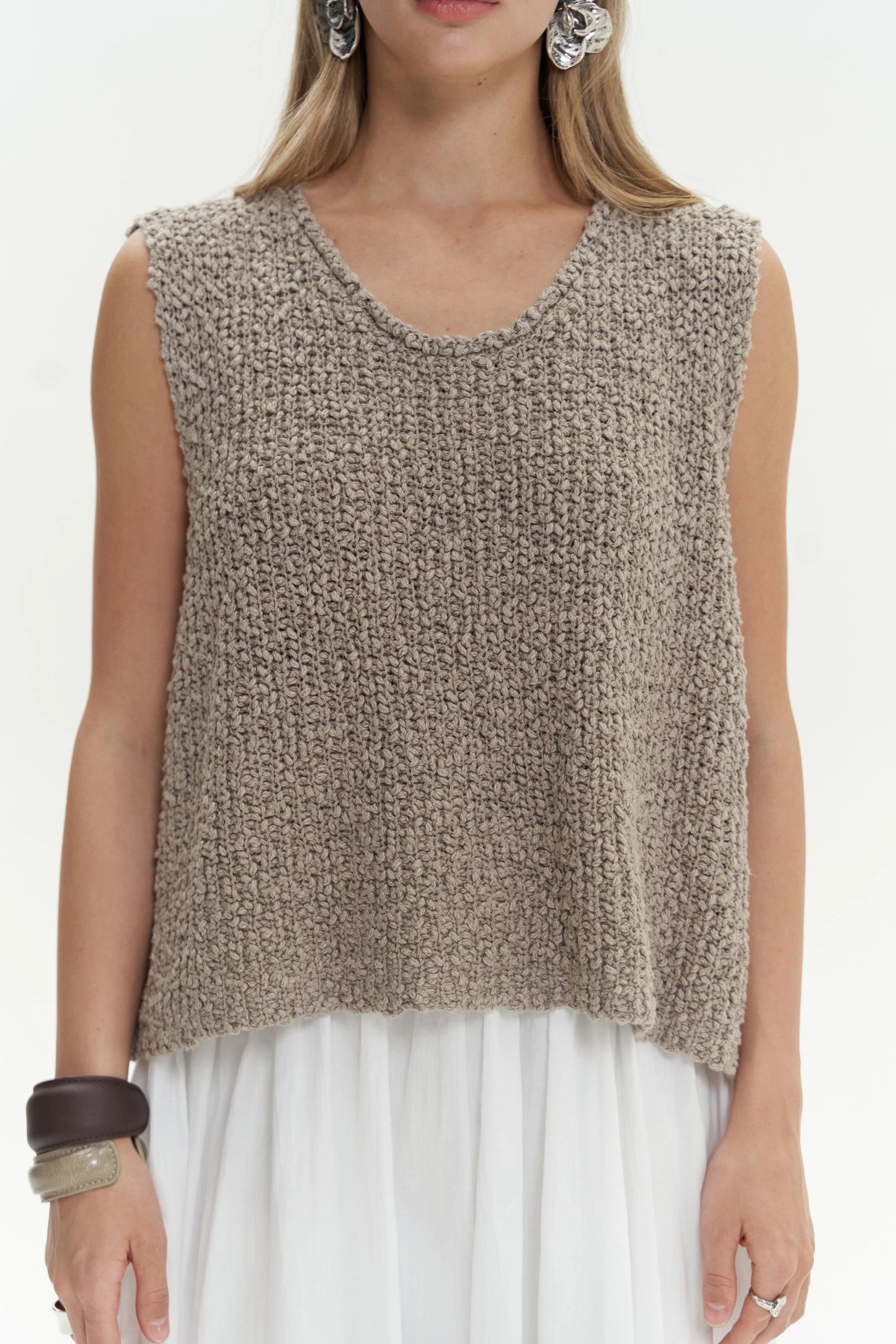 Stricktop | taupe
