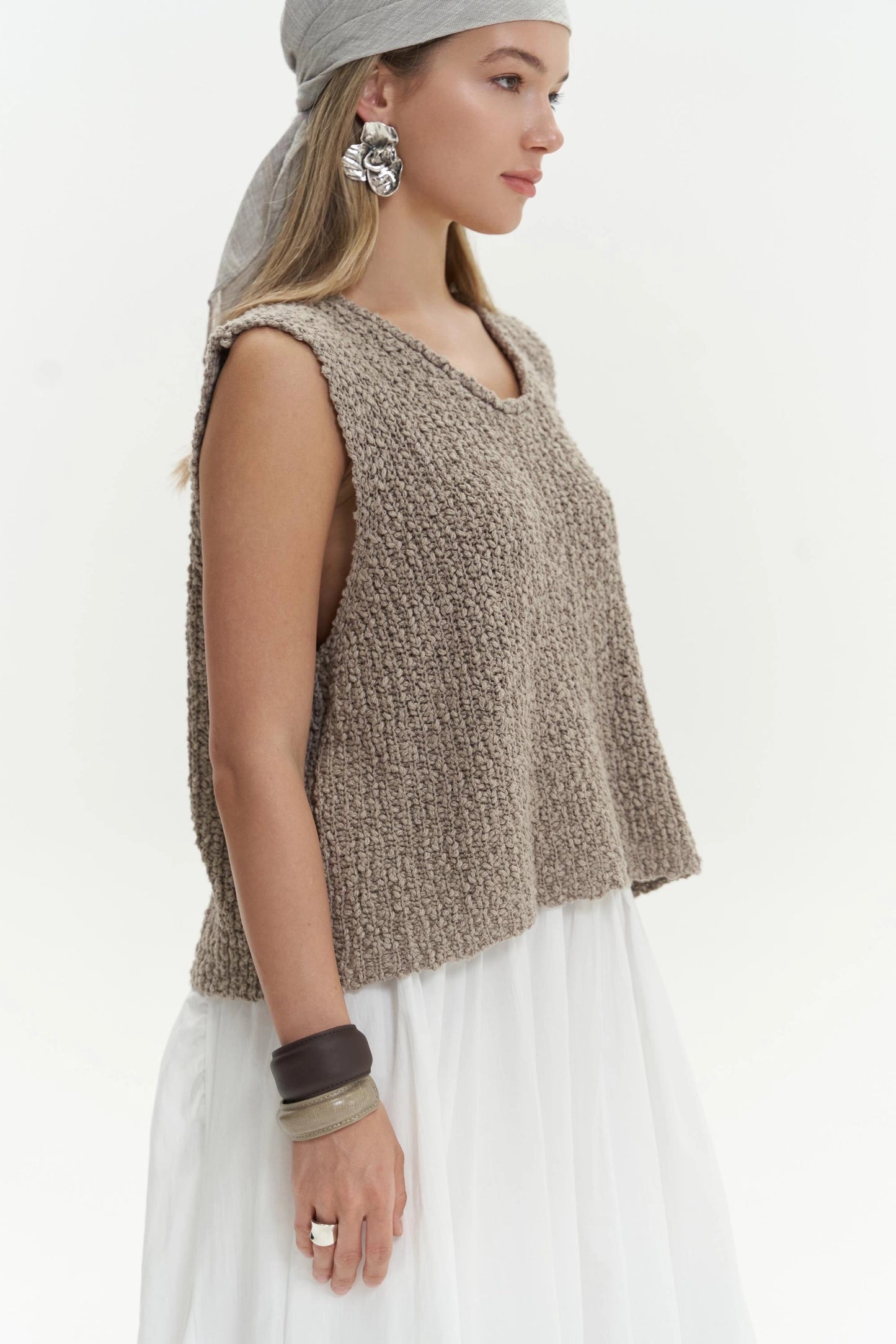 Stricktop | taupe