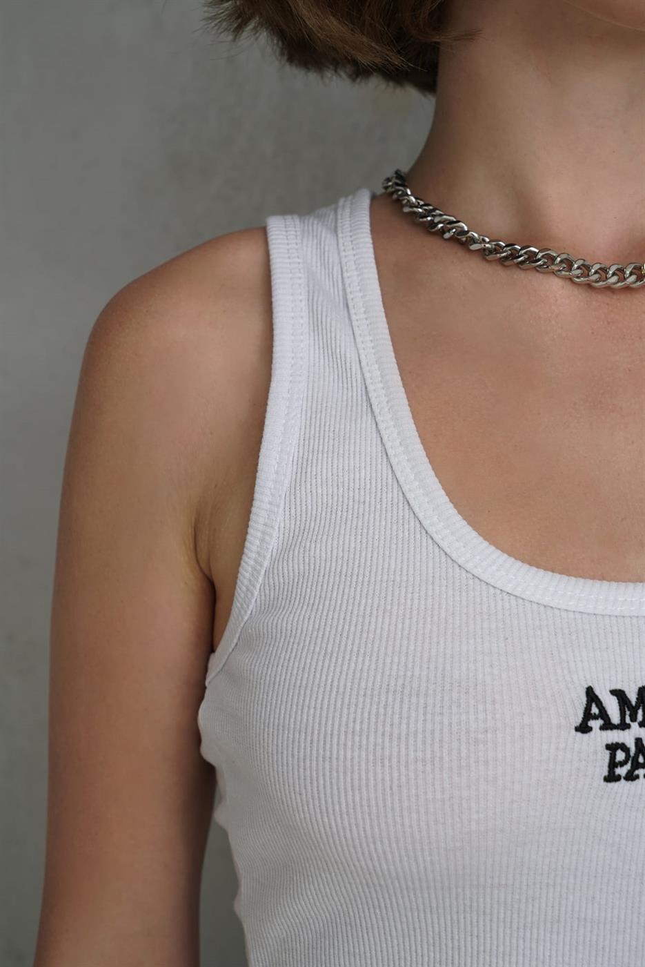 Amour Crop Top | weiss