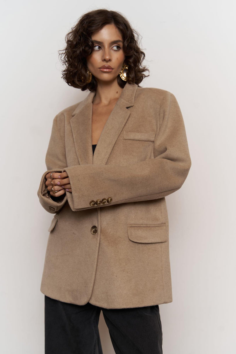 Oversize Blazer | taupe