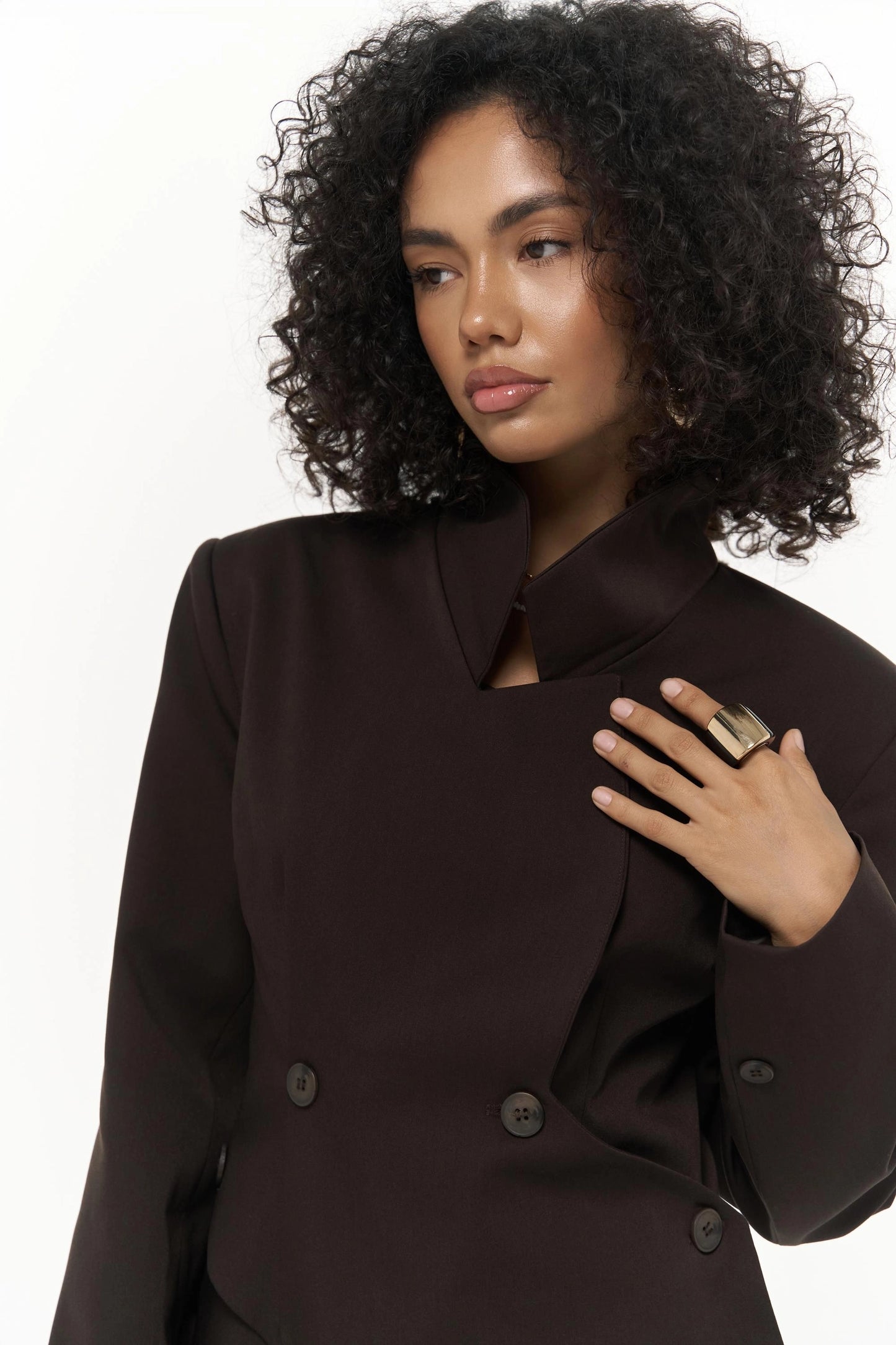 Norbury Blazer – dunkelbraun