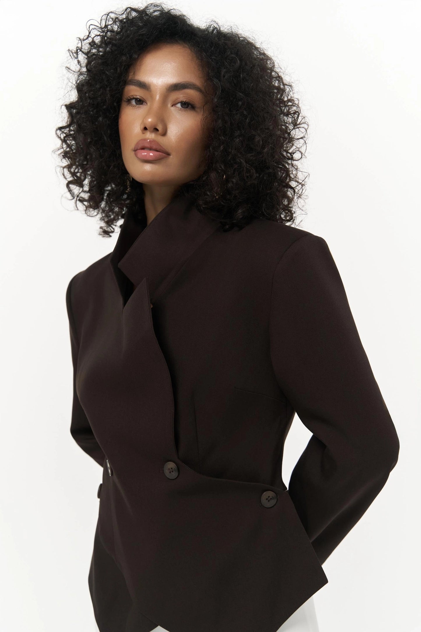 Norbury Blazer – dunkelbraun