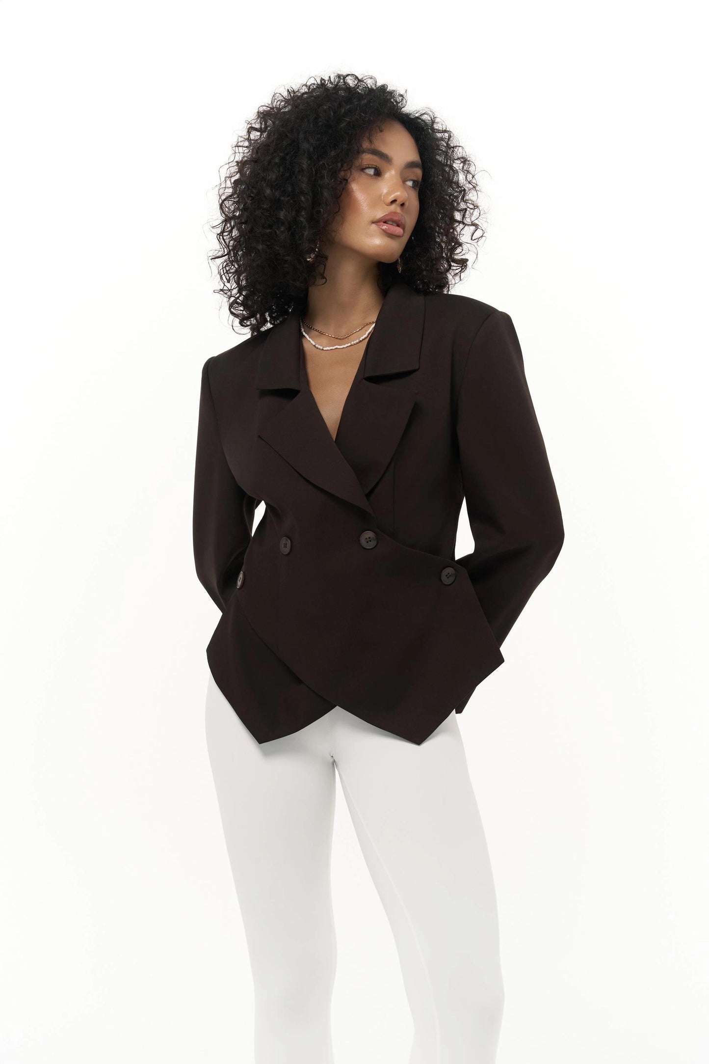 Norbury Blazer – dunkelbraun