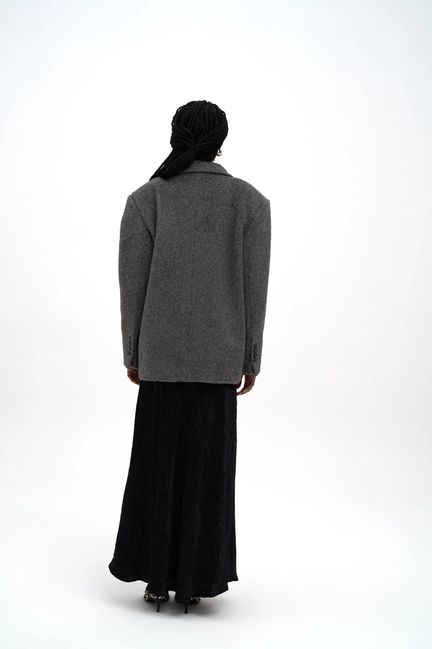 MAÉLLE Oversize Blazer | grau