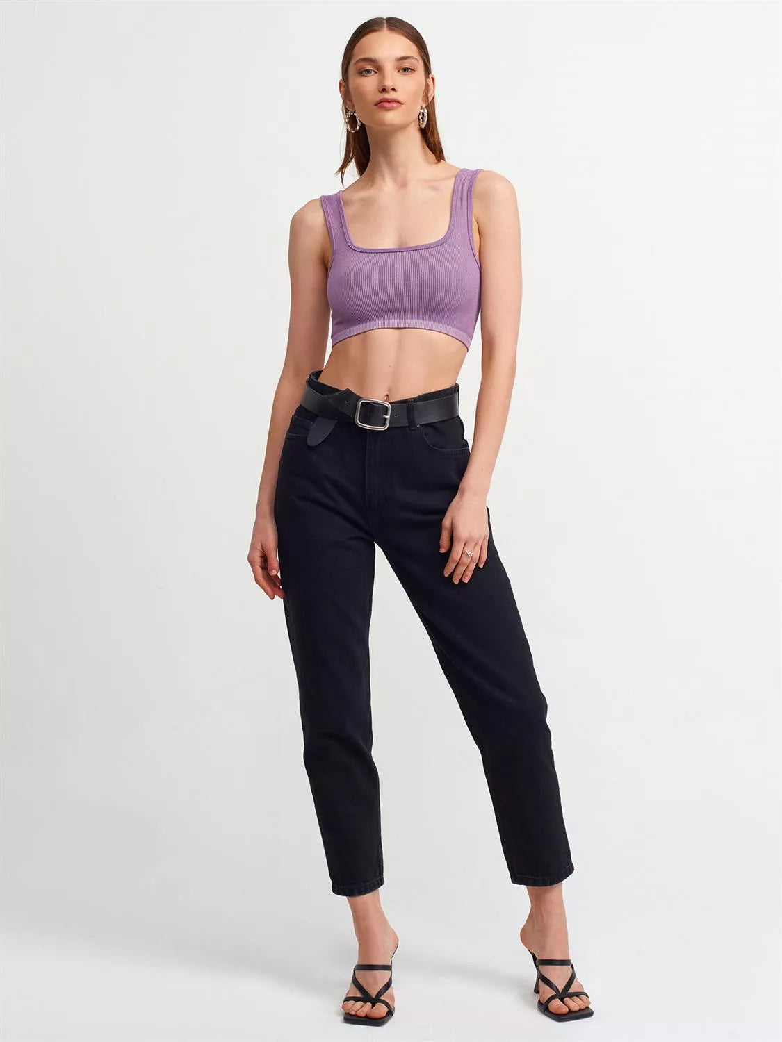 Crop Top - lila