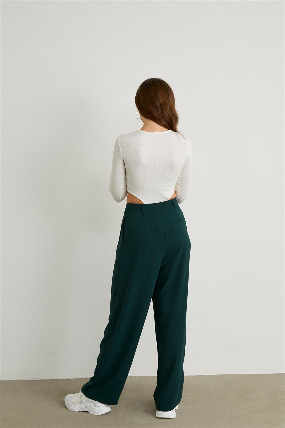 Elastischer Body - weiss