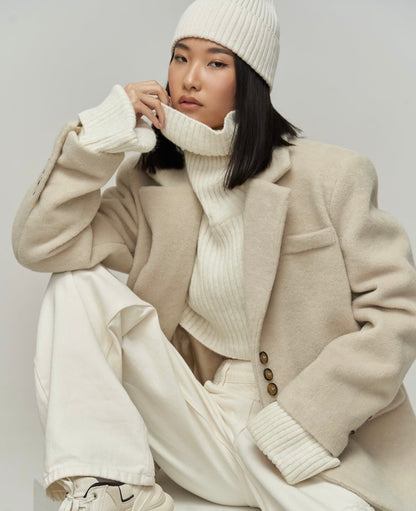 MAÉLLE Oversize Blazer | beige