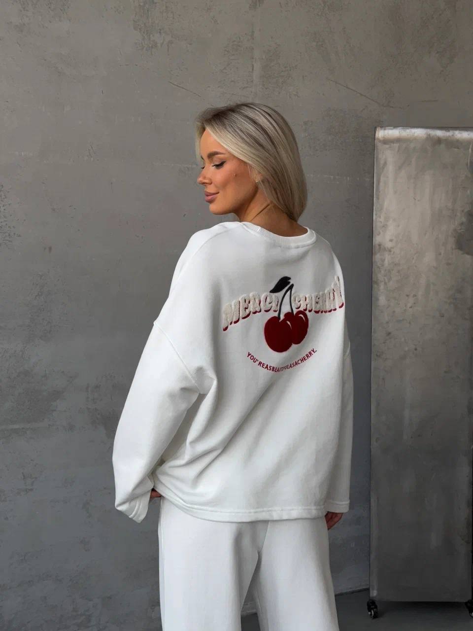 Cherry zweiteiler Lounge-Set | grau