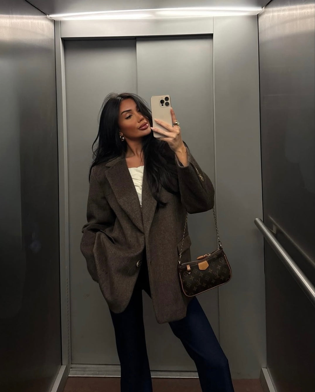 NOVEN Oversize Blazer| beige