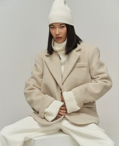 MAÉLLE Oversize Blazer | beige