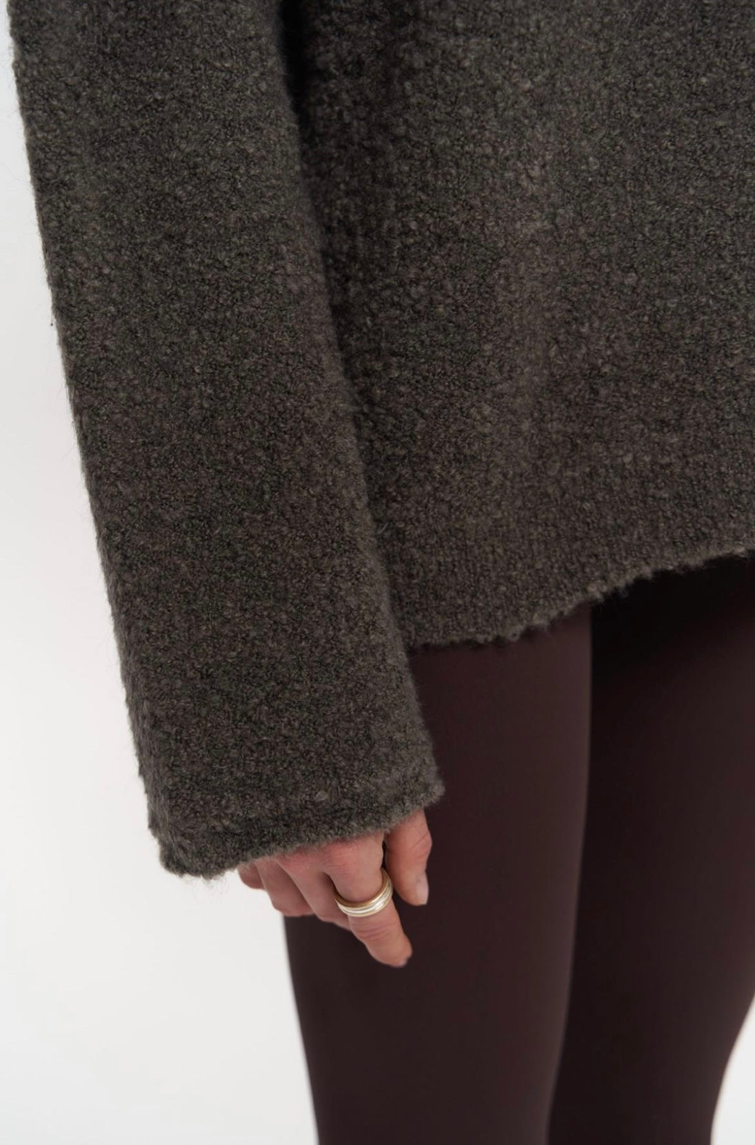 Strickpullover - braun
