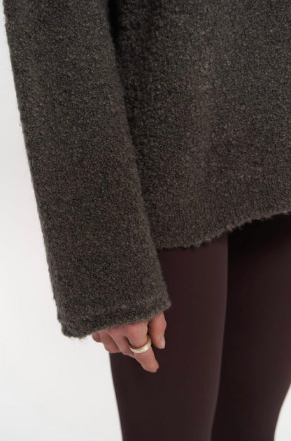 Strickpullover - braun