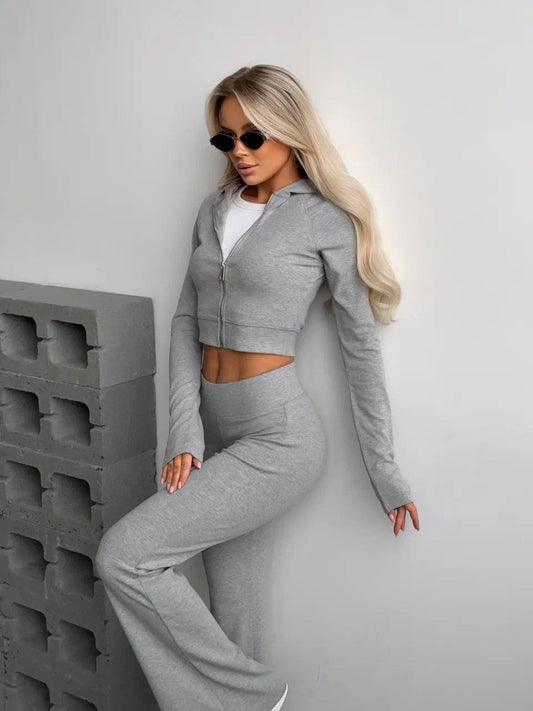 Zweiteiler Lounge-Set | grau