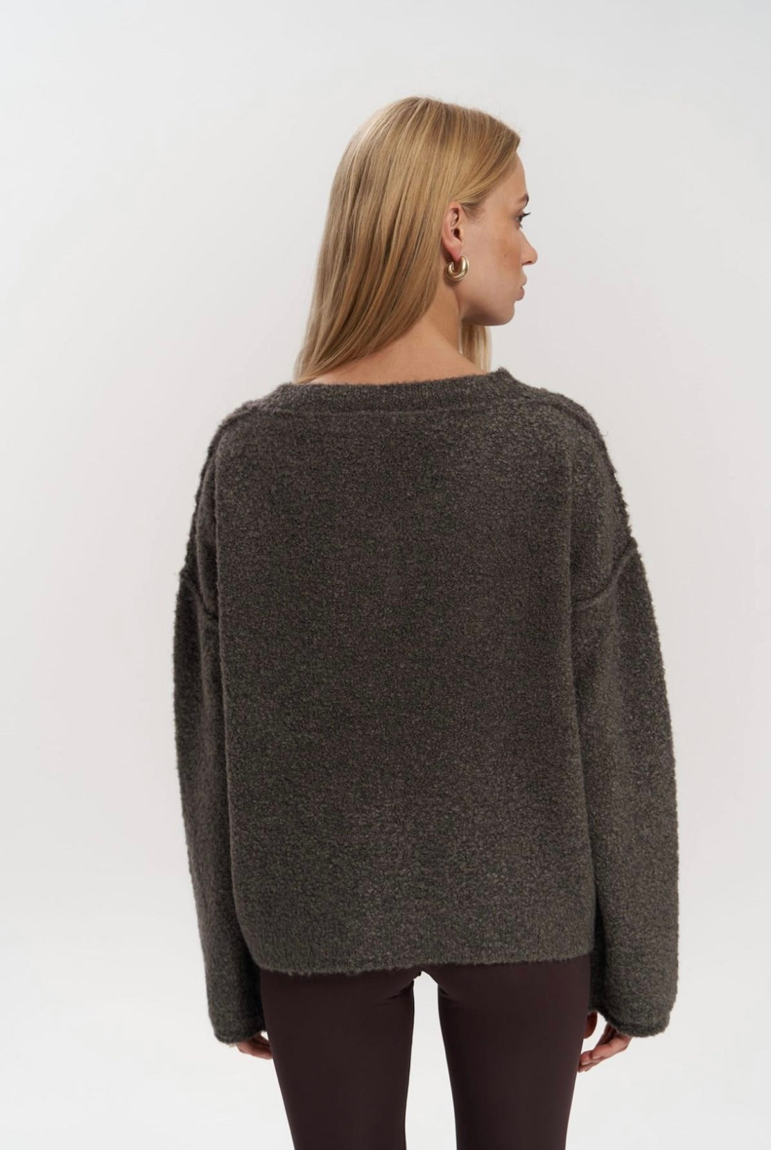 Strickpullover - braun