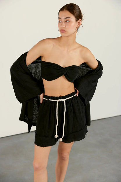 Bustier | schwarz