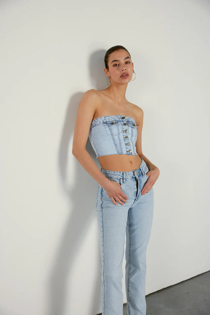 Denim Top