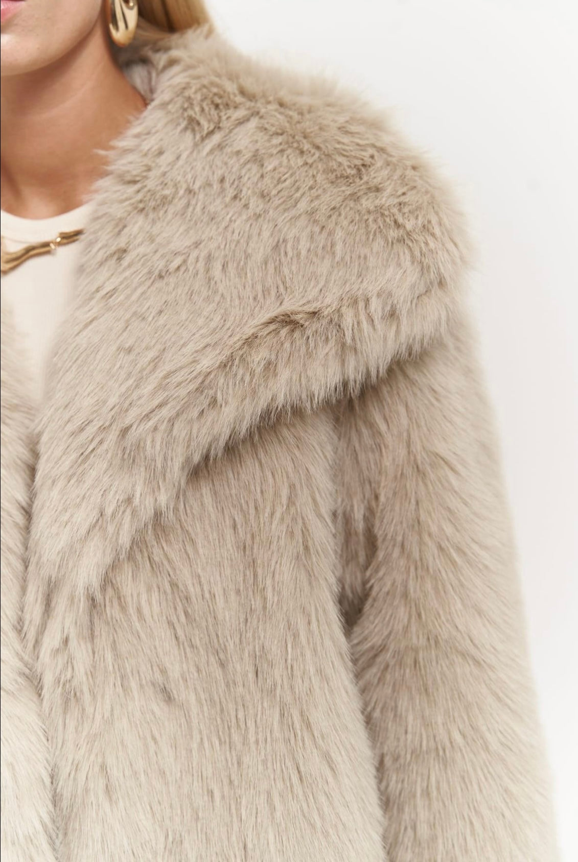 Jacke | beige