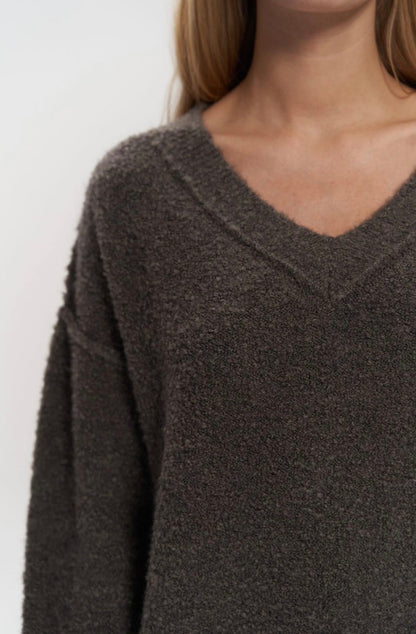 Strickpullover - braun