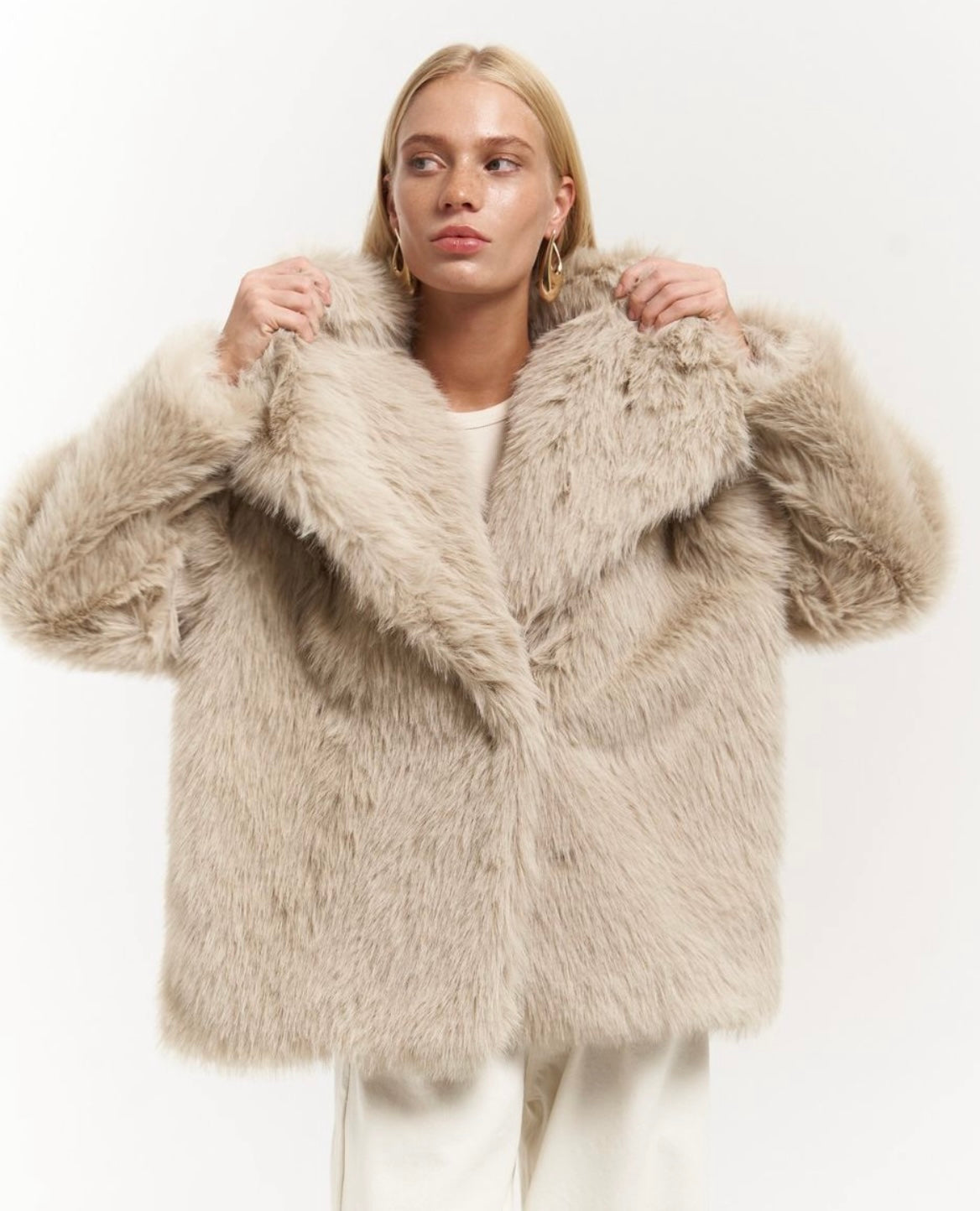 Jacke | beige