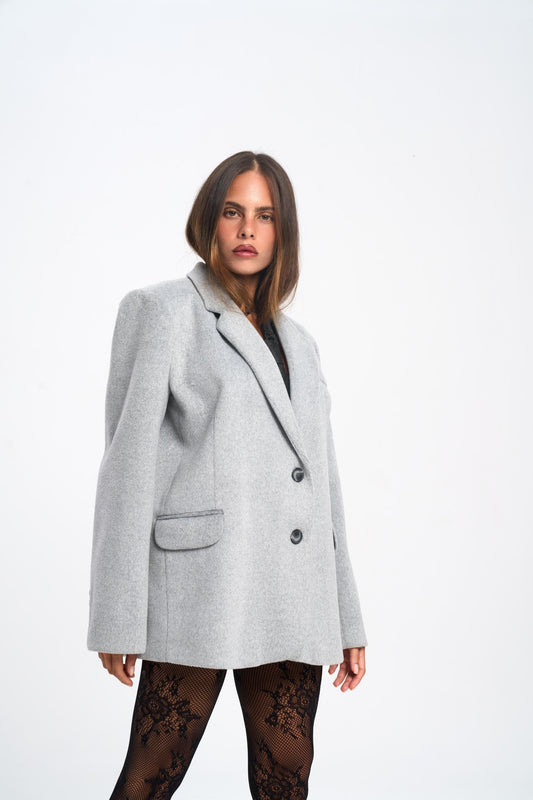 NOVEN Oversize Blazer  | grau