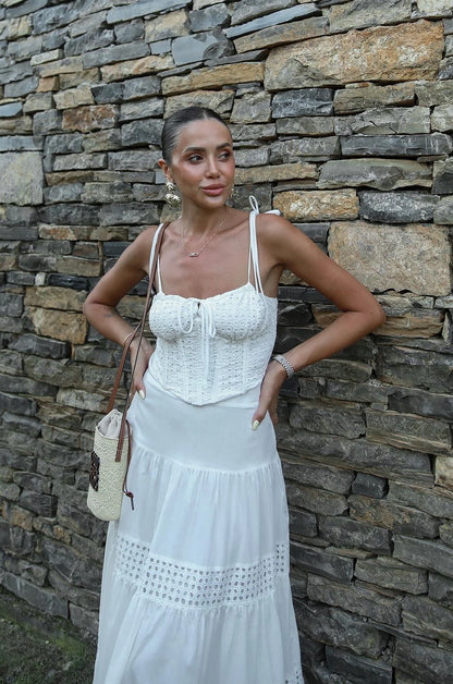 Bustier-Top – weiss