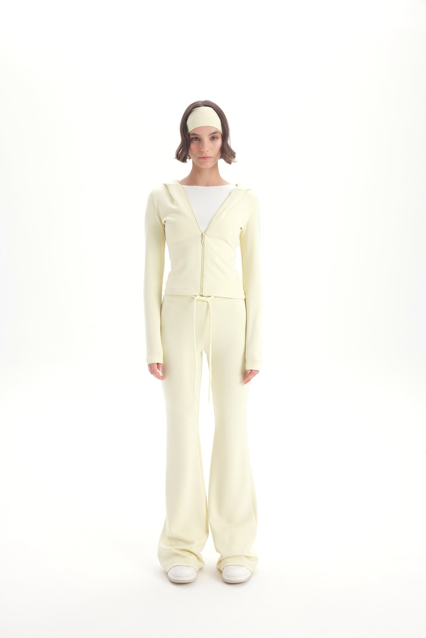 LUNA Kapuzen-Trainingsanzug mit Bandana | gelb