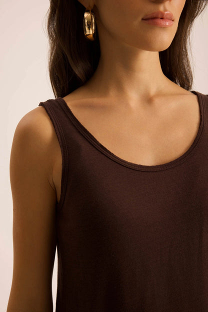 LIYANA Kimono Basic 3-Teile-Set | braun